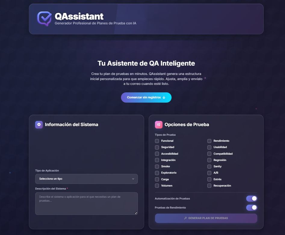 QAssistant Inico